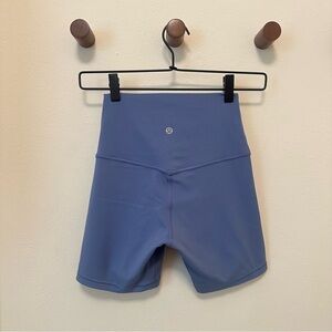 lululemon athletica Blue Bike Shorts